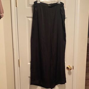 A New Day Black Wide Leg Pants…size XXL